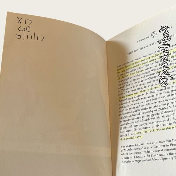 The Book of the City of Ladies by Christine de Pizan - Penguin Classics Edition - Picture 5 of 6